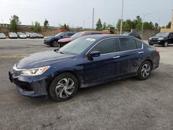 Honda Accord salvage cars for sale: 2016 Honda Accord LX