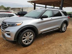 Salvage cars for sale at Tanner, AL auction: 2021 Ford Explorer XLT