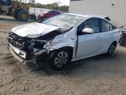Salvage cars for sale from Copart Spartanburg, SC: 2018 Toyota Prius