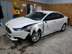 Salvage cars for sale at Kincheloe, MI auction: 2013 Ford Fusion SE