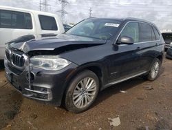 Salvage cars for sale from Copart Elgin, IL: 2016 BMW X5 XDRIVE35I