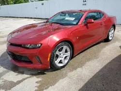 Chevrolet Camaro LS salvage cars for sale: 2017 Chevrolet Camaro LS