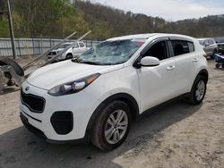 Salvage cars for sale from Copart Hurricane, WV: 2019 KIA Sportage LX