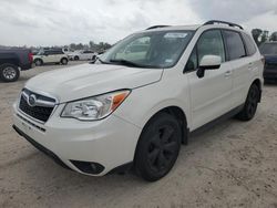 Salvage cars for sale at Houston, TX auction: 2014 Subaru Forester 2.5I Limited