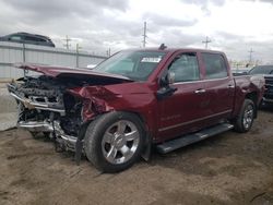 Salvage cars for sale from Copart Chicago Heights, IL: 2015 Chevrolet Silverado K1500 LTZ