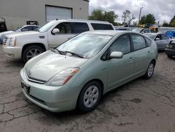 Salvage cars for sale from Copart Woodburn, OR: 2006 Toyota Prius