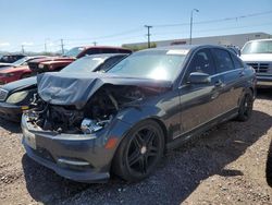 Mercedes-Benz salvage cars for sale: 2011 Mercedes-Benz C 300 4matic