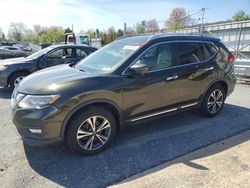 Salvage cars for sale from Copart Grantville, PA: 2017 Nissan Rogue SV