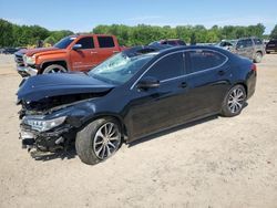Salvage cars for sale at Conway, AR auction: 2015 Acura TLX Tech