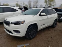 Salvage cars for sale at Elgin, IL auction: 2019 Jeep Cherokee Limited
