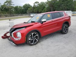 Salvage cars for sale from Copart Fort Pierce, FL: 2022 Mitsubishi Outlander SE