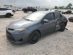 Salvage cars for sale at Houston, TX auction: 2018 Toyota Corolla L