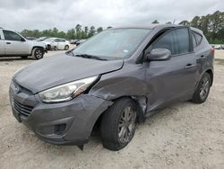 Salvage cars for sale from Copart Houston, TX: 2014 Hyundai Tucson GLS