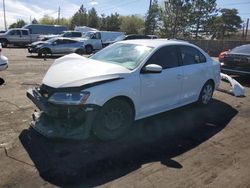 Volkswagen salvage cars for sale: 2017 Volkswagen Jetta S