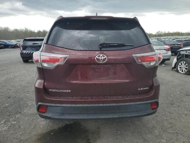 2016 Toyota Highlander LE