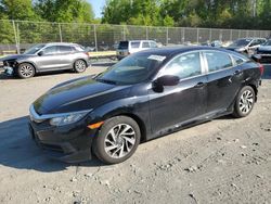 Vehiculos salvage en venta de Copart Waldorf, MD: 2018 Honda Civic EX