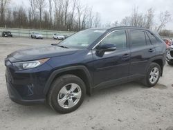 Salvage cars for sale at Leroy, NY auction: 2021 Toyota Rav4 XLE