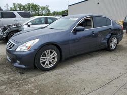 Salvage cars for sale at Spartanburg, SC auction: 2013 Infiniti G37 Base