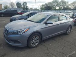 Salvage cars for sale at Moraine, OH auction: 2017 Hyundai Sonata SE