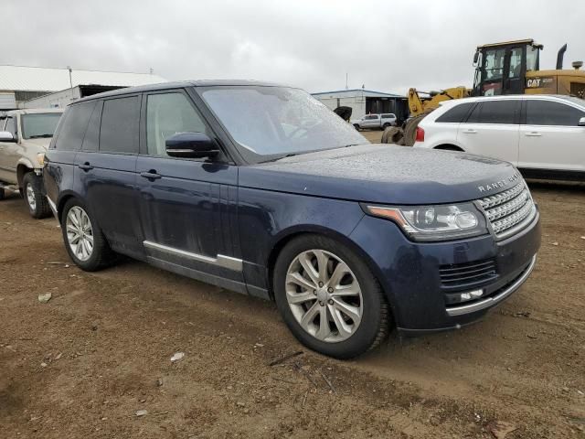 2016 Land Rover Range Rover HSE