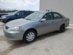 Salvage cars for sale at Franklin, WI auction: 2005 Toyota Camry LE