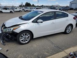 Salvage cars for sale from Copart Nampa, ID: 2017 KIA Forte LX