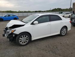 Salvage cars for sale from Copart Fredericksburg, VA: 2010 Toyota Corolla Base