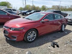 Salvage cars for sale from Copart Columbus, OH: 2018 Chevrolet Malibu LT