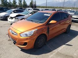 Salvage cars for sale from Copart Rancho Cucamonga, CA: 2017 Hyundai Accent SE