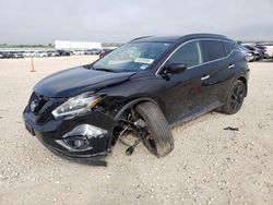 Salvage cars for sale at New Braunfels, TX auction: 2018 Nissan Murano S