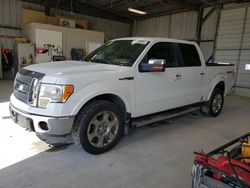 Salvage trucks for sale at Rogersville, MO auction: 2010 Ford F150 Supercrew