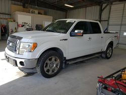 Ford salvage cars for sale: 2010 Ford F150 Supercrew