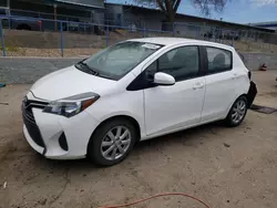 Salvage cars for sale from Copart Albuquerque, NM: 2015 Toyota Yaris