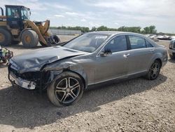 Vehiculos salvage en venta de Copart Kansas City, KS: 2013 Mercedes-Benz S 550 4matic