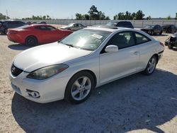 Salvage cars for sale from Copart Houston, TX: 2007 Toyota Camry Solara SE