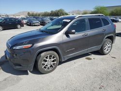 Salvage cars for sale at Las Vegas, NV auction: 2014 Jeep Cherokee Latitude