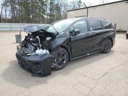 Salvage cars for sale from Copart Ham Lake, MN: 2024 Toyota Sienna XSE