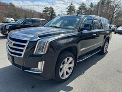 Salvage cars for sale at North Billerica, MA auction: 2020 Cadillac Escalade ESV Luxury