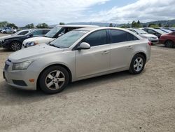 Salvage cars for sale at San Martin, CA auction: 2012 Chevrolet Cruze LT
