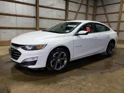 Salvage cars for sale at Columbia Station, OH auction: 2021 Chevrolet Malibu LT