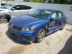 Salvage cars for sale at Bridgeton, MO auction: 2017 Volkswagen Passat R-Line
