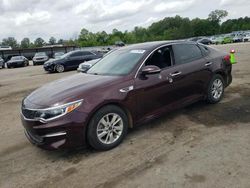 Salvage cars for sale at Florence, MS auction: 2018 KIA Optima LX