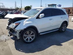 Salvage cars for sale from Copart Wilmington, CA: 2011 Acura MDX Advance