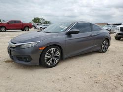 Salvage cars for sale at Haslet, TX auction: 2016 Honda Civic EX