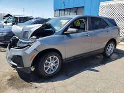 Salvage cars for sale at Woodhaven, MI auction: 2024 Chevrolet Equinox LS