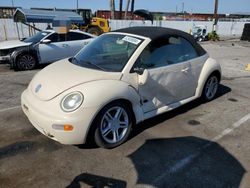 Salvage cars for sale from Copart Van Nuys, CA: 2005 Volkswagen New Beetle GLS