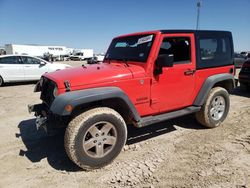 Salvage cars for sale from Copart Amarillo, TX: 2013 Jeep Wrangler Sport