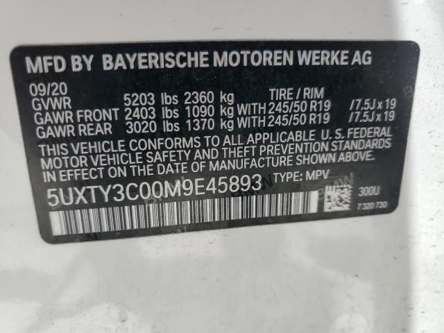 2021 BMW X3 SDRIVE30I