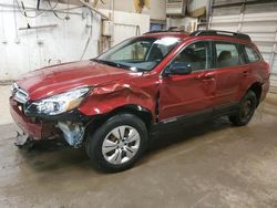 Salvage cars for sale from Copart Casper, WY: 2013 Subaru Outback 2.5I