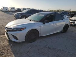 Salvage cars for sale at Indianapolis, IN auction: 2022 Toyota Camry TRD
